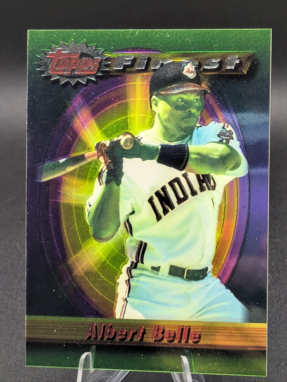 1994 Topps Finest Superstar Sampler Albert Belle Baker's Dozen Factory Set Promo